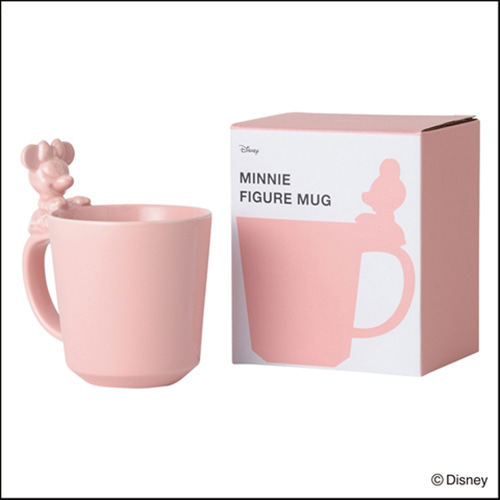 [FRANCFRANC] 프랑프랑 디즈니 미니 피규어 찻잔 핑크 290ml-도톤보리몰